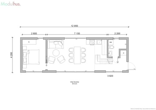 Villa Nicholine plan