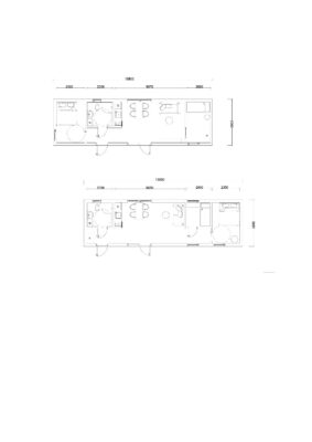 Skisser Nicoline 54kvm og 1 modul